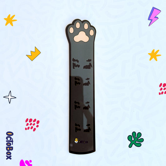 Acrylic Black Cat Paw