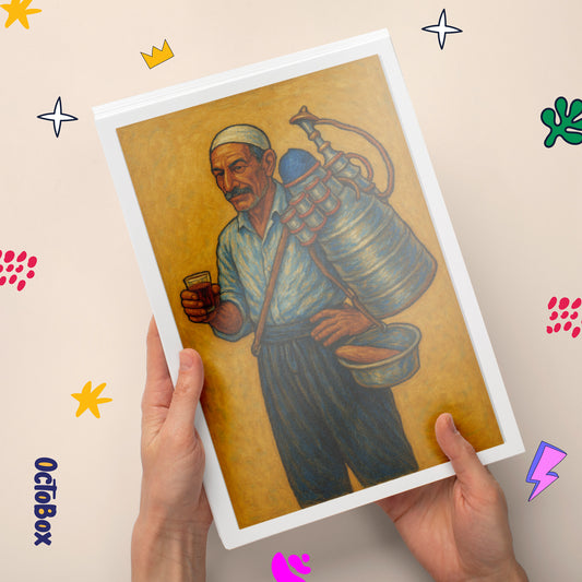 Egyptian Man Selling Drinks