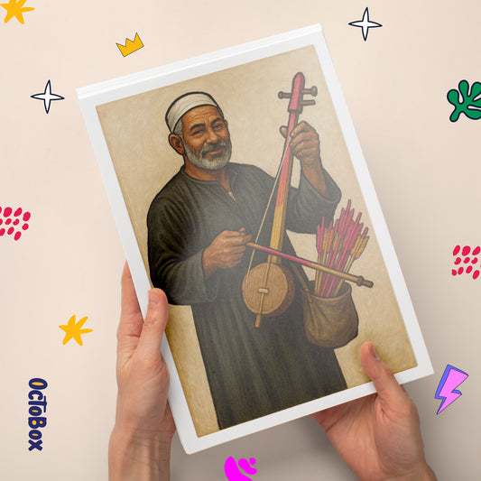 Egyptian Man Selling Rababa