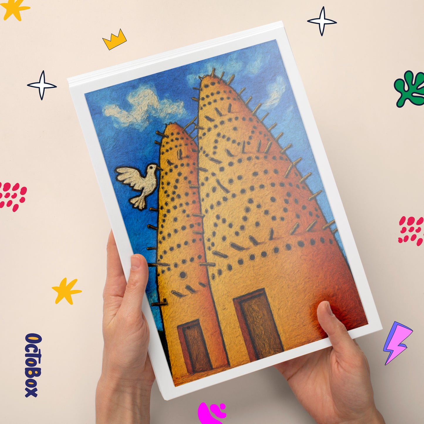 Egyptian Two Towers Portrait