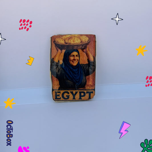 Egyptian Woman Holding Bread
